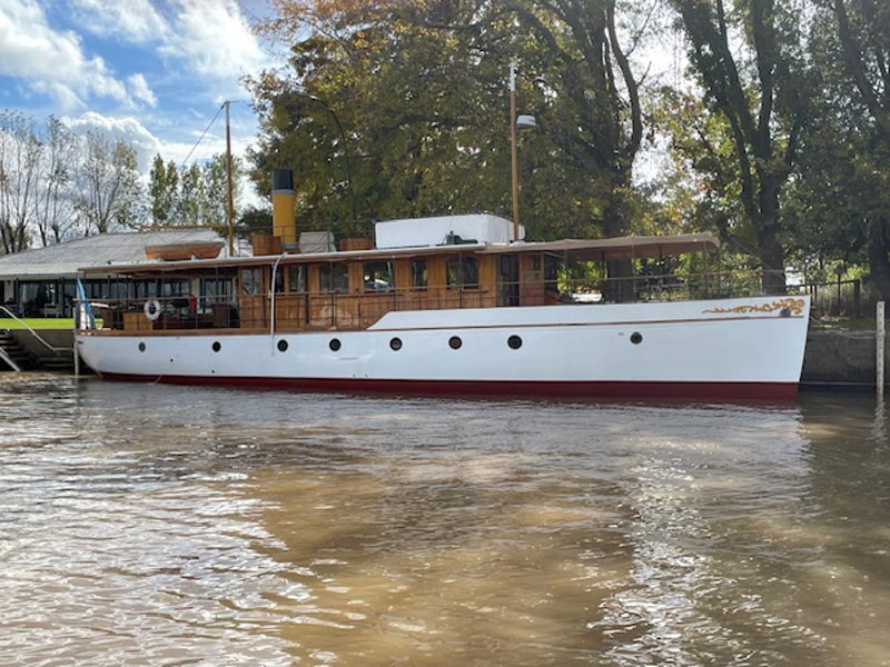 Crucero Clásico madera C&N ex yate Presidencial